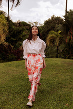 Load image into Gallery viewer, Printed-drop-crotch-pants