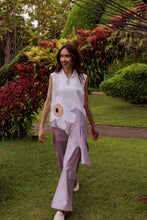 Load image into Gallery viewer, Cotton-co-ord-set-with-flower