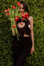 Load image into Gallery viewer, Flower tie up top