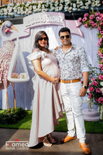 Load image into Gallery viewer, Cold shoulder high low dress