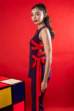 Load image into Gallery viewer, Co-ord set with tie up on sides