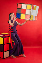 Load image into Gallery viewer, Co-ord set with tie up on sides