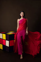 Load image into Gallery viewer, Draped jumpsuit gown