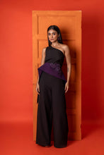 Load image into Gallery viewer, Jumpsuit with front peplum