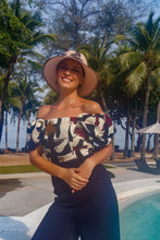 Load image into Gallery viewer, Brushstroke printed jumpsuit