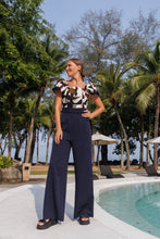 Load image into Gallery viewer, Brushstroke printed jumpsuit