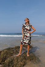 Load image into Gallery viewer, Brushstroke print straight dress