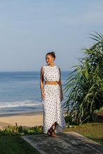 Load image into Gallery viewer, Geometric printed drawstring co-ord set