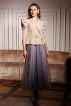 Load image into Gallery viewer, Blazer dress with buckled belt