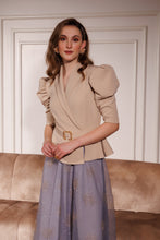 Load image into Gallery viewer, Blazer dress with buckled belt