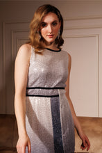 Load image into Gallery viewer, Ombre sequin layered dress