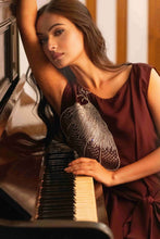 Load image into Gallery viewer, Tie up high low dress with embroidery