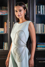 Load image into Gallery viewer, Butterfly embroidered jumpsuit