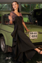 Load image into Gallery viewer, Swarovski studded corset dress