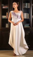 Load image into Gallery viewer, Loose fit flared dress with butterfly embroidery