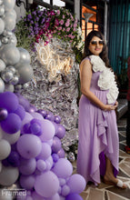 Load image into Gallery viewer, One shoulder dress with frills