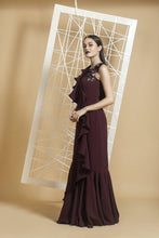 Load image into Gallery viewer, Eleanor gown with ruffles - Pranati Kejriwall