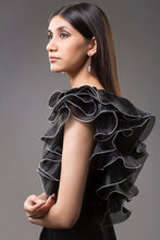 Load image into Gallery viewer, Jumpsuit with organza ruffles - Pranati Kejriwall
