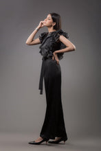 Load image into Gallery viewer, Jumpsuit with organza ruffles - Pranati Kejriwall