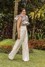 Load image into Gallery viewer, Scoop neck ruffle jumpsuit - Pranati Kejriwall