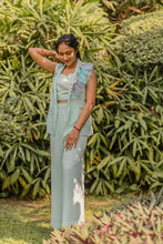 Load image into Gallery viewer, Tiffany shirt and pants co-ord set - Pranati Kejriwall