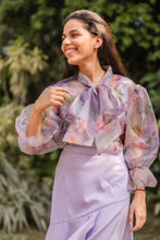 Load image into Gallery viewer, Floral printed sheer top - Pranati Kejriwall