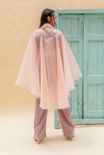 Load image into Gallery viewer, Jumpsuit with wrap cape