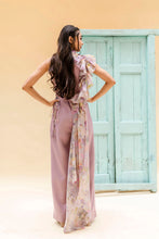 Load image into Gallery viewer, Jumpsuit with two-way printed drape