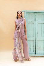 Load image into Gallery viewer, Jumpsuit with two-way printed drape