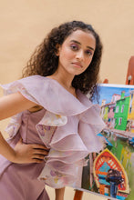 Load image into Gallery viewer, Exaggerated ruffle dress