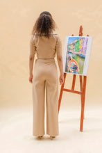 Load image into Gallery viewer, Crop top and pants co-ord set