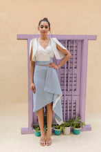 Load image into Gallery viewer, Asymmetrical drape skirt