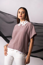 Load image into Gallery viewer, Straight top with cutwork - Pranati Kejriwall