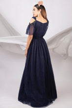 Load image into Gallery viewer, Fit & flare gown in glitter tulle - Pranati Kejriwall