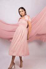 Load image into Gallery viewer, Midi dress in glitter tulle - Pranati Kejriwall