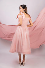 Load image into Gallery viewer, Midi dress in glitter tulle - Pranati Kejriwall