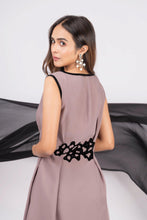 Load image into Gallery viewer, Asymmetric dress with pleats - Pranati Kejriwall