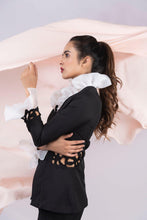 Load image into Gallery viewer, Cutout jacket with ruffles - Pranati Kejriwall