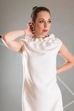 Load image into Gallery viewer, Dress with floral smocking