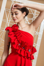 Load image into Gallery viewer, Natalie high low hem dress - Pranati Kejriwall