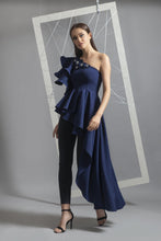 Load image into Gallery viewer, Pauline top with dramatic sleeves - Pranati Kejriwall