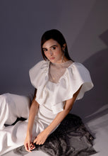 Load image into Gallery viewer, Ruffle jumpsuit with rhinestones