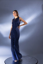 Load image into Gallery viewer, Satin jumpsuit with cutouts