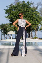 Load image into Gallery viewer, Geometric printed drape jumpsuit
