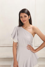 Load image into Gallery viewer, Fiona drape dress with contrast layering - Pranati Kejriwall
