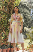 Load image into Gallery viewer, Multicolor sheer shirt and printed top - Pranati Kejriwall
