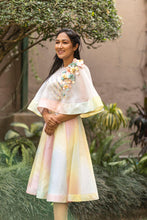 Load image into Gallery viewer, Ombre cape and skirt co-ord set - Pranati Kejriwall
