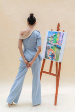 Load image into Gallery viewer, Tulip sleeve top and pants co-ord set
