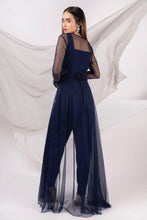 Load image into Gallery viewer, Jumpsuit with tulle jacket and belt - Pranati Kejriwall
