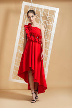Load image into Gallery viewer, Natalie high low hem dress - Pranati Kejriwall
